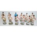Subbuteo Andrew Table Soccer Larissa 1987-88 away kit only 12 players no bases no box